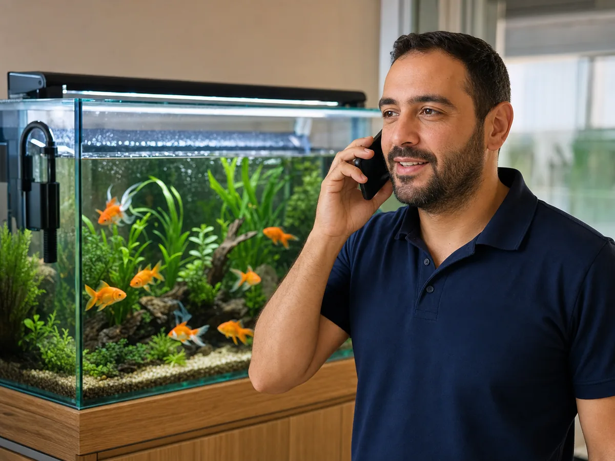 יצירת קשר - האקווריום