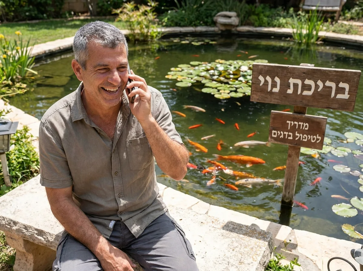 יצירת קשר - מדריך טיפוח - דגי זהב וקוי בבריכת נוי